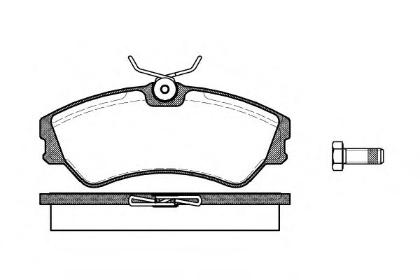 ROADHOUSE 2383.00 Тормозные колодки для VOLKSWAGEN (Фольксваген) ROADHOUSE 2383.00 Тормозные колодки для VOLKSWAGEN (Фольксваген)