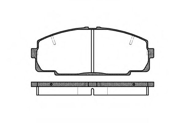 ROADHOUSE 2421.20 Тормозные колодки для TOYOTA HIACE II (Тойота/тоета Хиаcэ 2) ROADHOUSE 2421.20 Тормозные колодки для TOYOTA HIACE II (Тойота/тоета Хиаcэ 2)