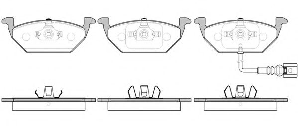 ROADHOUSE 2633.41 Тормозные колодки для VOLKSWAGEN GOLF V (Фольксваген Гольф 5) ROADHOUSE 2633.41 Тормозные колодки для VOLKSWAGEN GOLF V (Фольксваген Гольф 5)