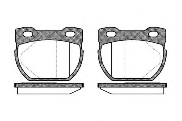 ROADHOUSE 2584.00 Тормозные колодки для LAND ROVER DEFENDER (Ленд ровер/лэнд ровер Дэфэндэр) ROADHOUSE 2584.00 Тормозные колодки для LAND ROVER DEFENDER (Ленд ровер/лэнд ровер Дэфэндэр)