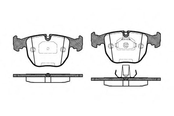 ROADHOUSE 2596.00 Тормозные колодки для BMW (Бмв) ROADHOUSE 2596.00 Тормозные колодки для BMW (Бмв)
