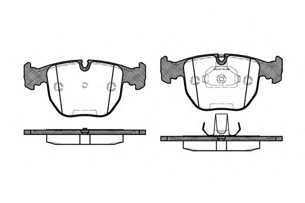 ROADHOUSE 2596.10 Тормозные колодки для BMW (Бмв) ROADHOUSE 2596.10 Тормозные колодки для BMW (Бмв)