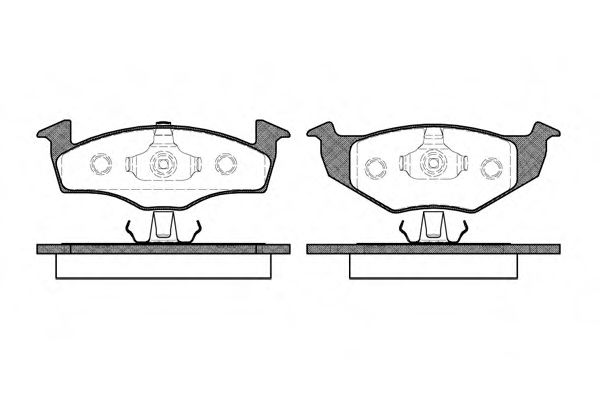 ROADHOUSE 2609.00 Тормозные колодки для SEAT TOLEDO (Сеат Толэдо) ROADHOUSE 2609.00 Тормозные колодки для SEAT TOLEDO (Сеат Толэдо)