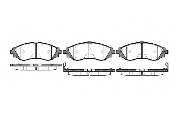 ROADHOUSE 2645.12 Тормозные колодки для DAEWOO KONDOR (Дэу Кондор) ROADHOUSE 2645.12 Тормозные колодки для DAEWOO KONDOR (Дэу Кондор)