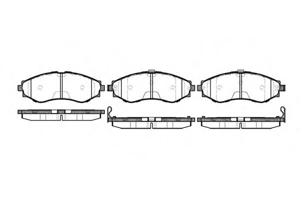 ROADHOUSE 2645.32 Тормозные колодки для DAEWOO KONDOR (Дэу Кондор) ROADHOUSE 2645.32 Тормозные колодки для DAEWOO KONDOR (Дэу Кондор)