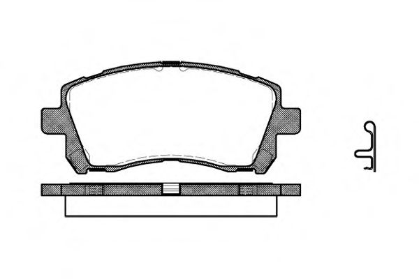 ROADHOUSE 2655.02 Тормозные колодки для SUBARU LIBERTY III (Субару Либэртъ 3) ROADHOUSE 2655.02 Тормозные колодки для SUBARU LIBERTY III (Субару Либэртъ 3)