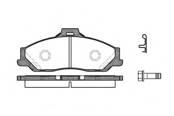 ROADHOUSE 2730.01 Тормозные колодки для MAZDA PROCEED/DRIFTER (Мазда Просид/дрифтэр) ROADHOUSE 2730.01 Тормозные колодки для MAZDA PROCEED/DRIFTER (Мазда Просид/дрифтэр)