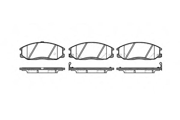 ROADHOUSE 2771.22 Тормозные колодки 