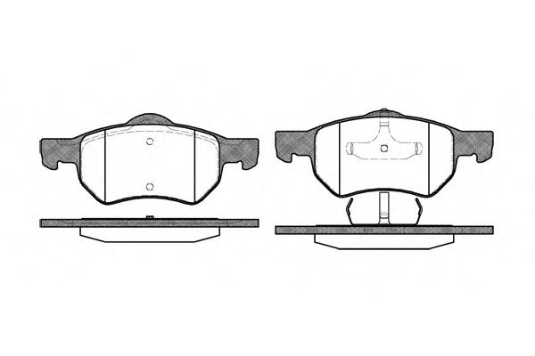 ROADHOUSE 2882.00 Тормозные колодки для CHRYSLER TOWN COUNTRY IV (Крайслер Таун кантри 4) ROADHOUSE 2882.00 Тормозные колодки для CHRYSLER TOWN COUNTRY IV (Крайслер Таун кантри 4)