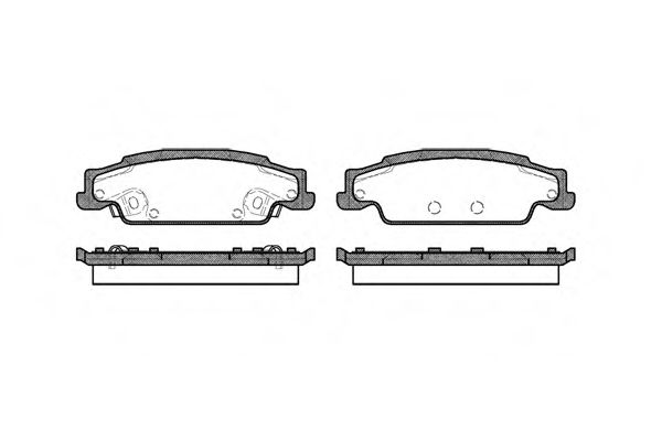 ROADHOUSE 2952.02 Тормозные колодки 