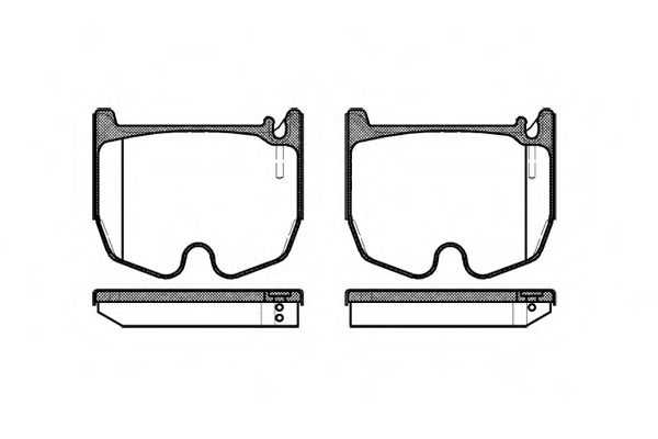 ROADHOUSE 2992.00 Тормозные колодки 