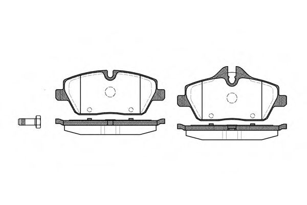 ROADHOUSE 21131.00 Тормозные колодки для MINI MINI CLUBVAN (Мини Мини cлубvан) ROADHOUSE 21131.00 Тормозные колодки для MINI MINI CLUBVAN (Мини Мини cлубvан)