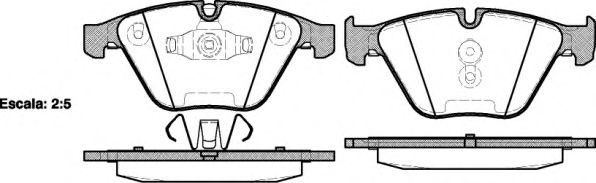 ROADHOUSE 2857.10 Тормозные колодки для BMW (Бмв) ROADHOUSE 2857.10 Тормозные колодки для BMW (Бмв)