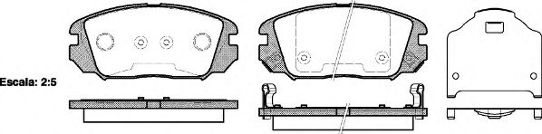 ROADHOUSE 21204.02 Тормозные колодки для HYUNDAI GRANDEUR (Хендай Грандэур) ROADHOUSE 21204.02 Тормозные колодки для HYUNDAI GRANDEUR (Хендай Грандэур)