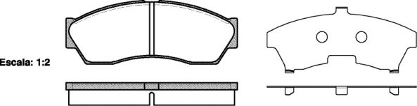 ROADHOUSE 21253.00 Тормозные колодки для TATA B-LINE (Тата Б-линэ) ROADHOUSE 21253.00 Тормозные колодки для TATA B-LINE (Тата Б-линэ)