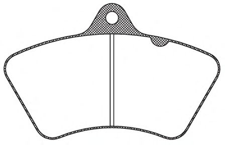 ROADHOUSE JSX 2826.20 Тормозные колодки 