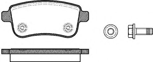 ROADHOUSE 21387.00 Тормозные колодки для RENAULT GRAN III (Рено Гран 3) ROADHOUSE 21387.00 Тормозные колодки для RENAULT GRAN III (Рено Гран 3)