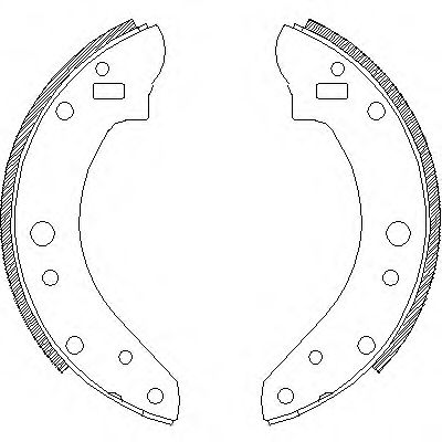ROADHOUSE 4229.00 Тормозные колодоки для ROVER 2000-3500 (Ровер 2000-3500) ROADHOUSE 4229.00 Тормозные колодоки для ROVER 2000-3500 (Ровер 2000-3500)