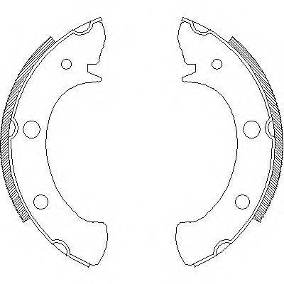ROADHOUSE 4328.00 Тормозные колодоки для SUBARU (Субару) ROADHOUSE 4328.00 Тормозные колодоки для SUBARU (Субару)