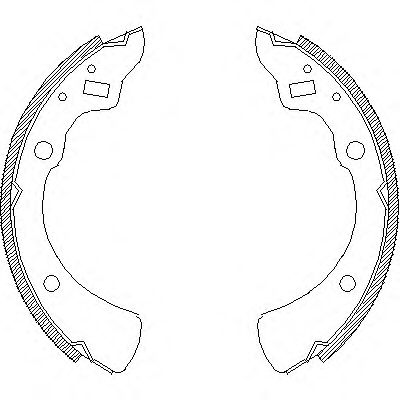 ROADHOUSE 4330.00 Тормозные колодоки для MAZDA GLC II (Мазда Глc 2) ROADHOUSE 4330.00 Тормозные колодоки для MAZDA GLC II (Мазда Глc 2)