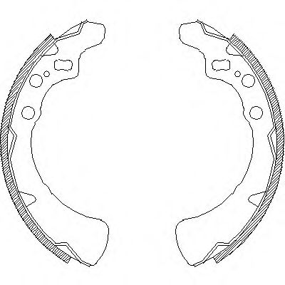 ROADHOUSE 4354.00 Тормозные колодоки для DAIHATSU HIJET (Дайхатсу Хижэт) ROADHOUSE 4354.00 Тормозные колодоки для DAIHATSU HIJET (Дайхатсу Хижэт)
