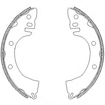 ROADHOUSE 4368.00 Тормозные колодоки для MITSUBISHI LANCER (Митсубиши/митсубиси Ланcэр) ROADHOUSE 4368.00 Тормозные колодоки для MITSUBISHI LANCER (Митсубиши/митсубиси Ланcэр)