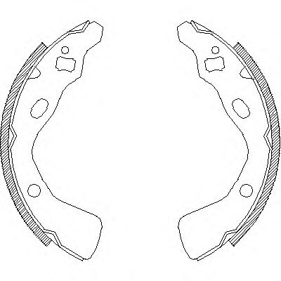 ROADHOUSE 4382.00 Тормозные колодоки для MAZDA (Мазда) ROADHOUSE 4382.00 Тормозные колодоки для MAZDA (Мазда)