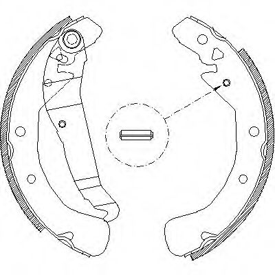 ROADHOUSE 4422.00 Тормозные колодоки для OPEL ASTRA A (Опель Астра а) ROADHOUSE 4422.00 Тормозные колодоки для OPEL ASTRA A (Опель Астра а)