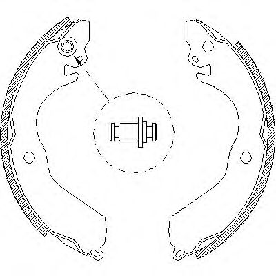 ROADHOUSE 4647.00 Тормозные колодоки для MITSUBISHI LANCER IV (Митсубиши/митсубиси Ланcэр иv) ROADHOUSE 4647.00 Тормозные колодоки для MITSUBISHI LANCER IV (Митсубиши/митсубиси Ланcэр иv)