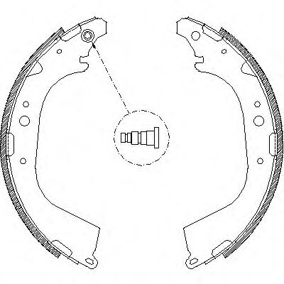 ROADHOUSE 4650.01 Тормозные колодоки для TOYOTA HILUX II (Тойота/тоета Хилуx 2) ROADHOUSE 4650.01 Тормозные колодоки для TOYOTA HILUX II (Тойота/тоета Хилуx 2)