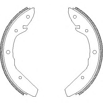 ROADHOUSE 4686.00 Тормозные колодоки для VOLKSWAGEN VANAGON III (Фольксваген Vанагон 3) ROADHOUSE 4686.00 Тормозные колодоки для VOLKSWAGEN VANAGON III (Фольксваген Vанагон 3)