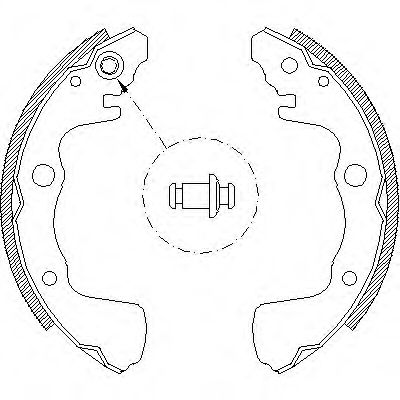 ROADHOUSE 4373.00 Тормозные колодоки для SUBARU (Субару) ROADHOUSE 4373.00 Тормозные колодоки для SUBARU (Субару)