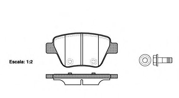 ROADHOUSE 21420.00 Тормозные колодки для SEAT ALTEA (Сеат Алтэа) ROADHOUSE 21420.00 Тормозные колодки для SEAT ALTEA (Сеат Алтэа)