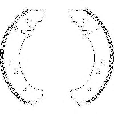 ROADHOUSE 4026.01 Тормозные колодоки для LADA (Лада) ROADHOUSE 4026.01 Тормозные колодоки для LADA (Лада)