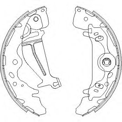 ROADHOUSE 4219.00 Тормозные колодоки для HYUNDAI H-1 / GRAND STAREX (Хендай Н1 / гранд старэx) ROADHOUSE 4219.00 Тормозные колодоки для HYUNDAI H-1 / GRAND STAREX (Хендай Н1 / гранд старэx)