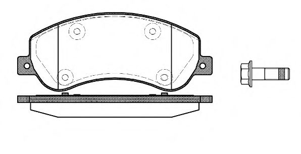 ROADHOUSE 21250.00 Тормозные колодки для VOLKSWAGEN AMAROK (Фольксваген Амарок) ROADHOUSE 21250.00 Тормозные колодки для VOLKSWAGEN AMAROK (Фольксваген Амарок)