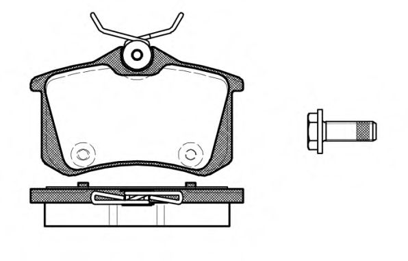 ROADHOUSE 21391.00 Тормозные колодки для RENAULT GRAN III (Рено Гран 3) ROADHOUSE 21391.00 Тормозные колодки для RENAULT GRAN III (Рено Гран 3)