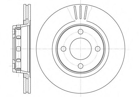 ROADHOUSE 6295.10 Тормозной диск для AUDI 90 (Ауди 90) ROADHOUSE 6295.10 Тормозной диск для AUDI 90 (Ауди 90)