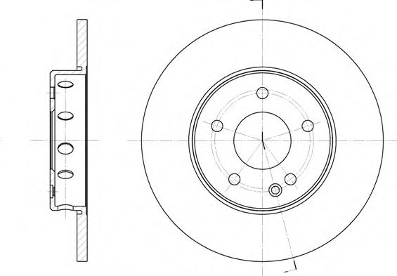 ROADHOUSE 6310.00 Тормозной диск для MERCEDES-BENZ C-CLASS (Мэрcэдэс-бэнз С класс) ROADHOUSE 6310.00 Тормозной диск для MERCEDES-BENZ C-CLASS (Мэрcэдэс-бэнз С класс)