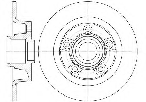 ROADHOUSE 61115.00 Тормозной диск для MAZDA 626 III (Мазда 626 3) ROADHOUSE 61115.00 Тормозной диск для MAZDA 626 III (Мазда 626 3)