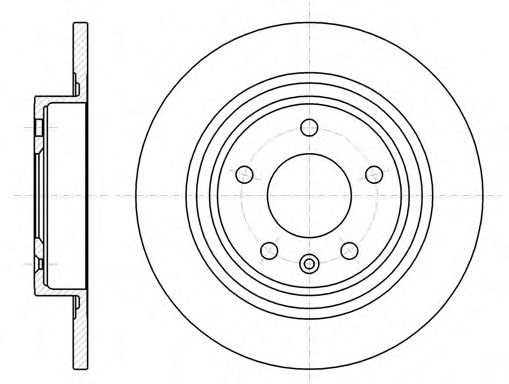 ROADHOUSE 61315.00 Тормозной диск для OPEL ASTRA GTC J (Опель Астра гтс) ROADHOUSE 61315.00 Тормозной диск для OPEL ASTRA GTC J (Опель Астра гтс)