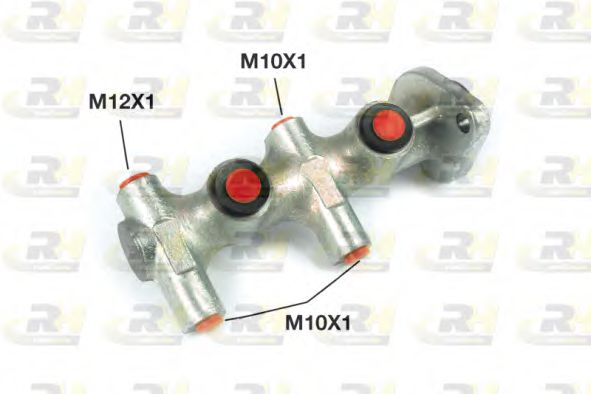 ROADHOUSE 1019.17 Главный тормозной цилиндр для FORD FIESTA (Форд Фиэста) ROADHOUSE 1019.17 Главный тормозной цилиндр для FORD FIESTA (Форд Фиэста)
