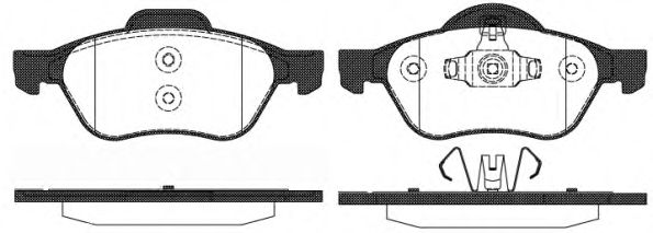 ROADHOUSE 2962.10 Тормозные колодки 
