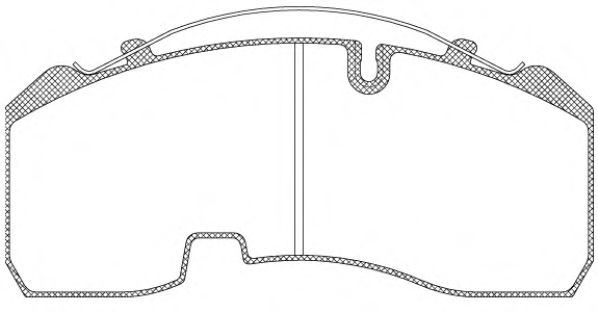 ROADHOUSE JSX 21084.00 Тормозные колодки 