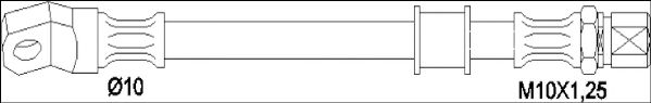 ROADHOUSE 1904.06 Тормозной шланг для LANCIA (Лансиа/лянча) ROADHOUSE 1904.06 Тормозной шланг для LANCIA (Лансиа/лянча)