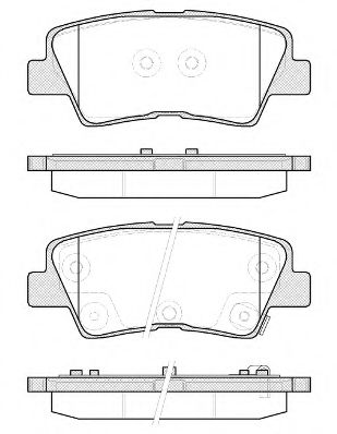 ROADHOUSE 21362.52 Тормозные колодки для HYUNDAI GRANDEUR (Хендай Грандэур) ROADHOUSE 21362.52 Тормозные колодки для HYUNDAI GRANDEUR (Хендай Грандэур)