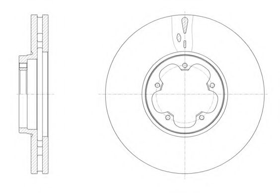ROADHOUSE 61565.10 Тормозной диск для FORD NEO CUSTOM (Форд Нэо cустом) ROADHOUSE 61565.10 Тормозной диск для FORD NEO CUSTOM (Форд Нэо cустом)