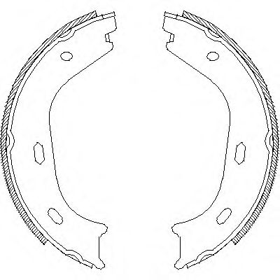 REMSA 4058.00 Тормозные колодоки для ALFA ROMEO GTV (Альфа ромео Гтv)
