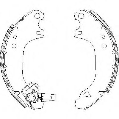 REMSA 4075.00 Тормозные колодоки для PEUGEOT 205 II (Пежо 205 2) REMSA 4075.00 Тормозные колодоки для PEUGEOT 205 II (Пежо 205 2)