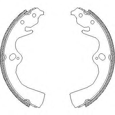 REMSA 4077.00 Тормозные колодоки для MAZDA MPV I (Мазда Мпв 1) REMSA 4077.00 Тормозные колодоки для MAZDA MPV I (Мазда Мпв 1)